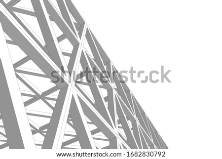 structure building construction. Industrial background 商業照片 © 
