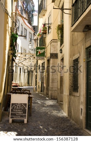 Lisbon - July 15: With the lunch rush over, the locals go back to their homes for siesta hour in Lisbon, Portugal on July 15, 2011.