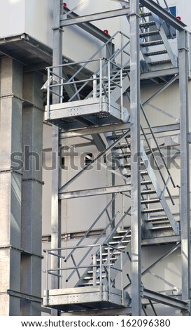 metal stairs