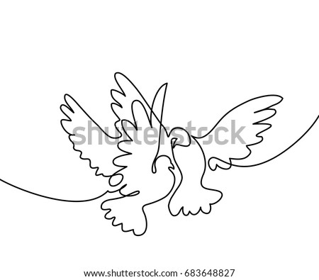 Similar – Image, Stock Photo Silhouette einer Taube in den Farben der ukrainischen Flagge. Kampf für den Frieden. Illustration