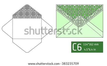 wedding envelope design template