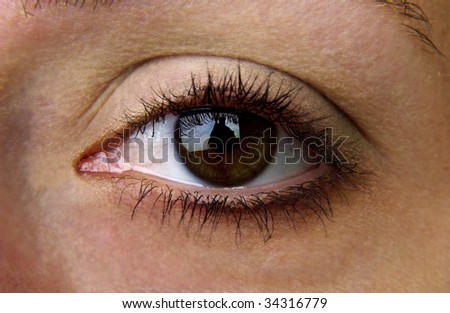 Woman\'s eye
