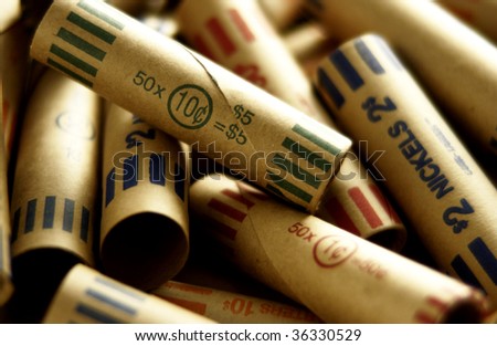 paper coin roll
