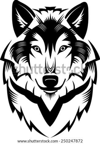 shirt silhouette vector t Wolf Image Art  Art  Vector Head  Free Download Clip  Free