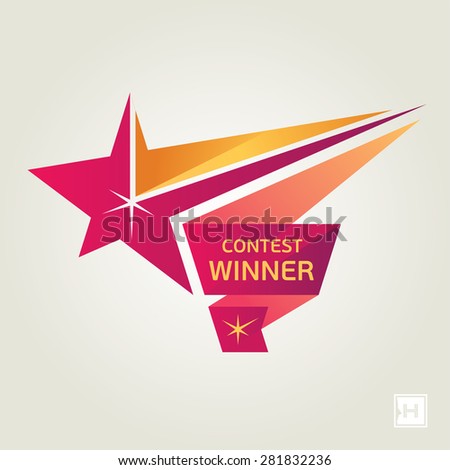 Vector Logotype For Contest Winner