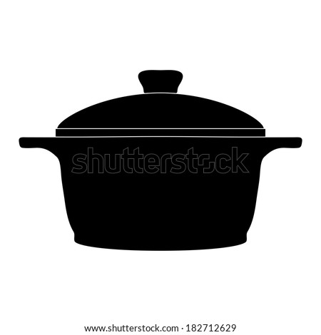 vector casserole icon