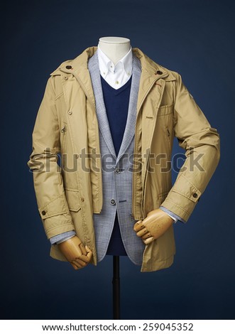 business suit on Mannequin