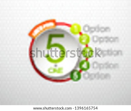 Design Vector Illustration Sign Numbers 