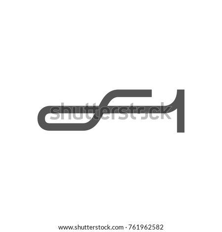 New Spare unused Logo FIA Formula 1 Isolated white background. Vector Illustration Sign F1. Vector banner new logotype FIA Formula One Group icon. Logo F1 Grand Prix icon logotype World Championship.