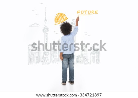 Similar – Image, Stock Photo Childhood | Blueprint