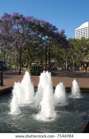 Sidewalk Fountains