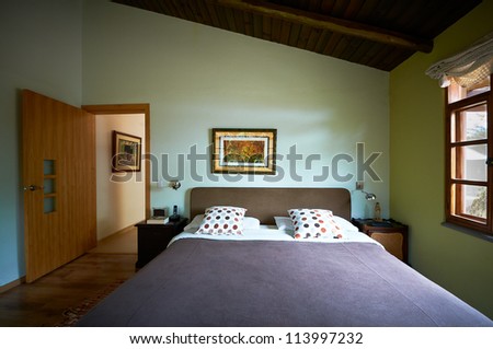Interior design classic bedroom