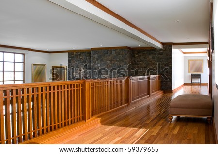 Interior design series: classic upstairs corridor