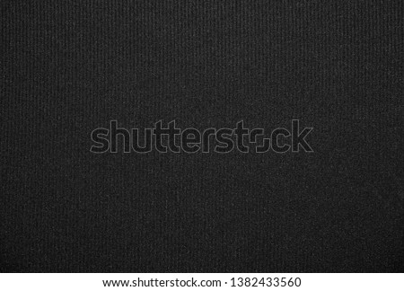 Black and white fabric background.The texture of the fabric is dark gray. ストックフォト © 