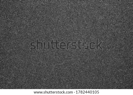 The texture of a dense gray carpet.Grey carpet background. ストックフォト © 