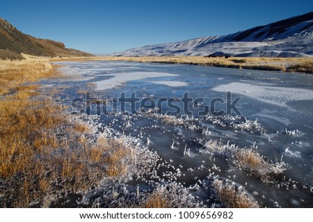 FREE IMAGE: Frozen steppe in Mongolia | Libreshot Public Domain Photos