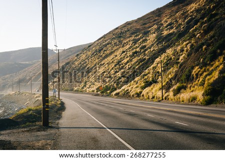 Pacific Coast Highway, in Malibu, California.