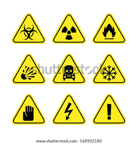 Warning signs of danger