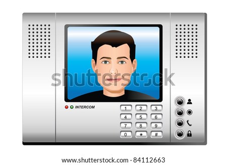 Residential Intercom with video display