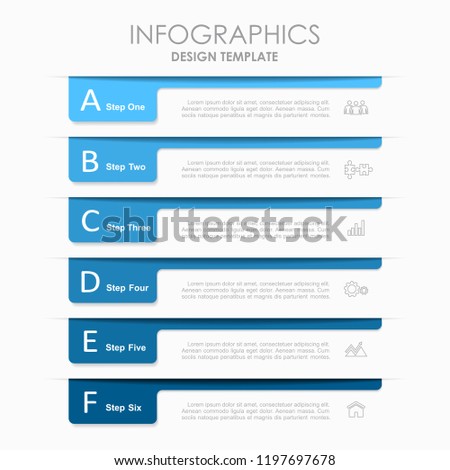 Infographic design template with place for your text. Vector illustration.