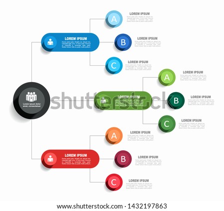 Infographic design template with place for your data. Vector illustration.