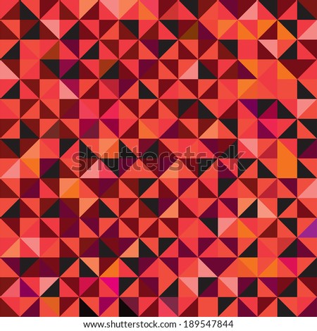 Seamless abstract triangle pattern background. Raster version.