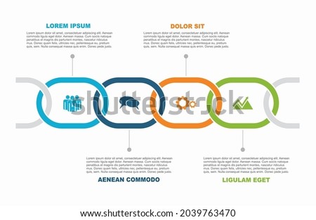 Infographic design template with place for your data. Vector illustration.