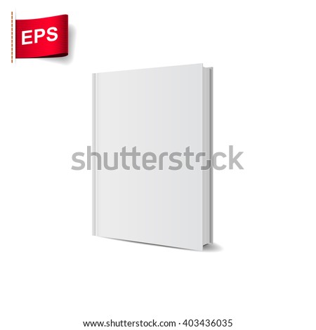 Book Blank Cover, Stock Vector 403436035 : Shutterstock