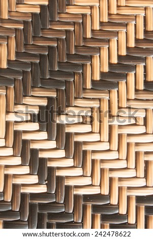 woven pattern with several shading of material