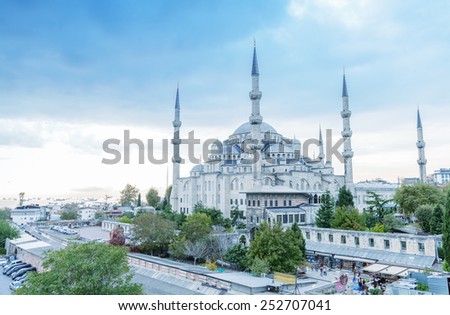 The Blue Mosque - Istanbul, Turkey.