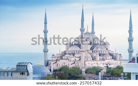 The Blue Mosque - Istanbul, Turkey.