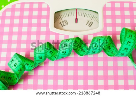 Green centimeter and mechanical scales
