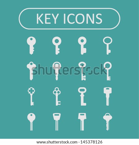 Key icons