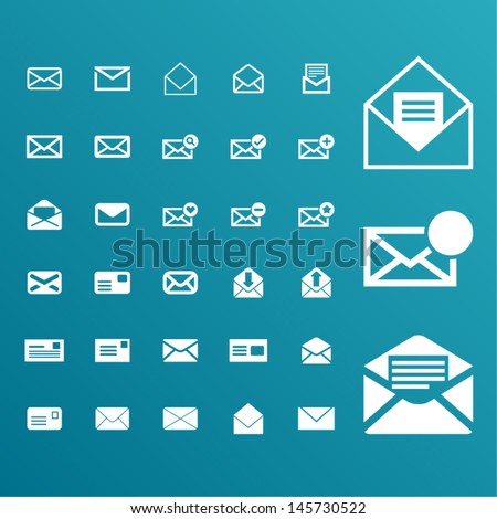 Email icons