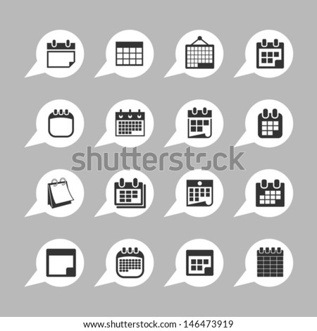 Calendar icons