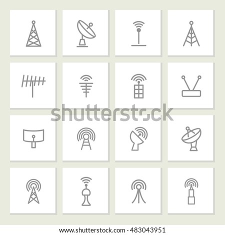 Antenna and radio vector objects