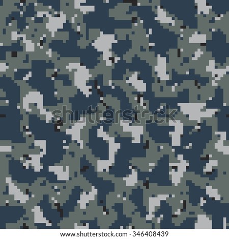 Military Camouflage Textile Seamless: Usa, 2007, Nwu-1 (Navy Working ...
