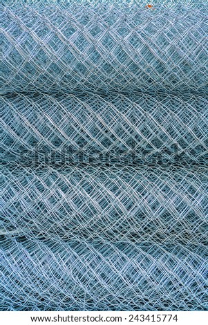 Rolls of rabitz type steel-wire plaster fabric