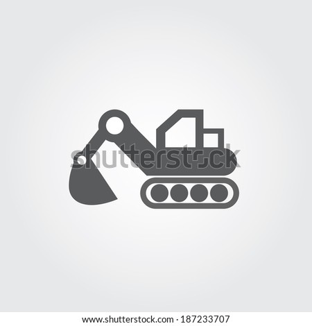 loader vector icons on gray background 