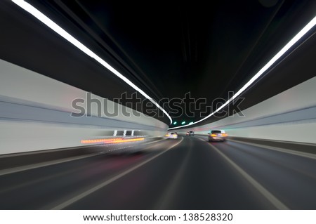 Urban highway tunnel