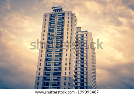 high rise condominiums - apartment service new building