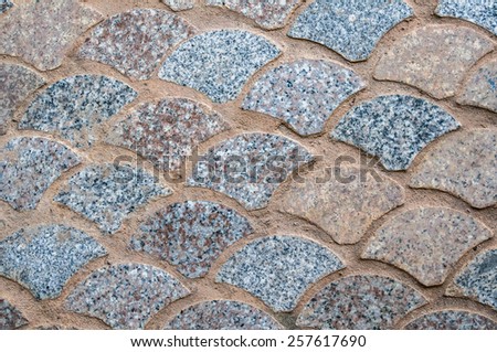 granite texture - floor cutting design lines stone abstract surface grain rock gray background construction closeup details walkway pathway wall closeup