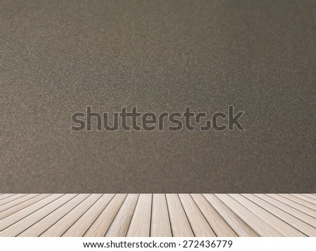 wallpaper and wooden floor - reflection room interior design shiny plank blank gray background backdrop smooth surface sheet
