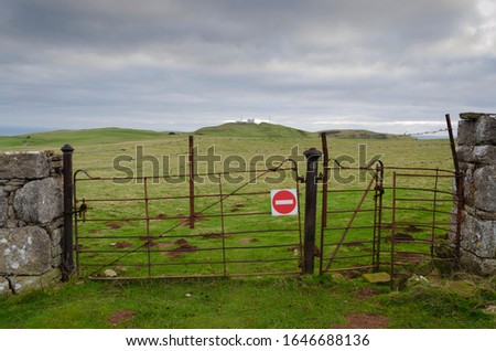 Similar – Foto Bild Altes rostiges Bauernhoftor