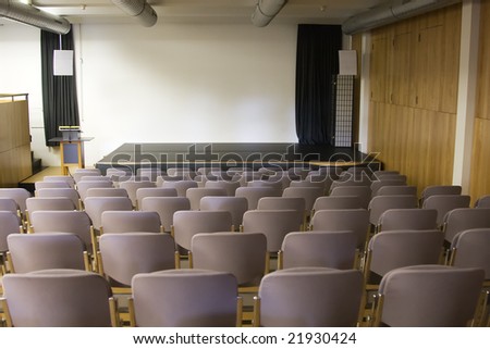 Similar – Image, Stock Photo Small stage with grand piano in a ruin