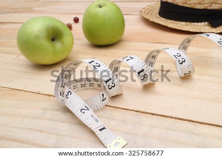 concept of weight loss, diet, nutrition