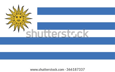 Uruguay flag 
