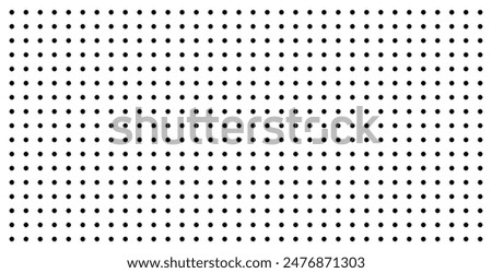 Polka dot background. Abstract wallpaper. Black and white seamless pattern.