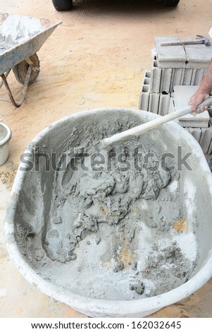 Bricklaying mortar mix