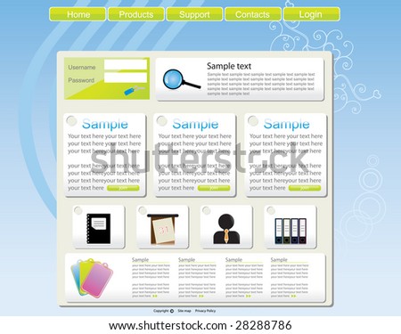 Web site interface v.24